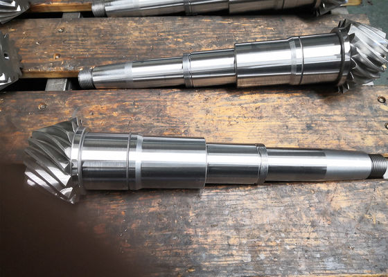 Rechtse Spiraalvormige Konisch Tandwielschacht 6,5 Module 503mm Lengte