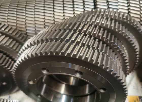 20CrMnTi-staal rechtshandige helixversnelling 2 module schroefversnelling voor industriële toepassingen