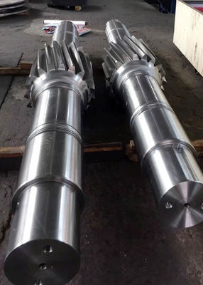 Tandwiel Slijpen Spiraalvormige Transmissie Tandwielas 17CrNiMo6 Stalen Versnellingsbak Uitgaande As