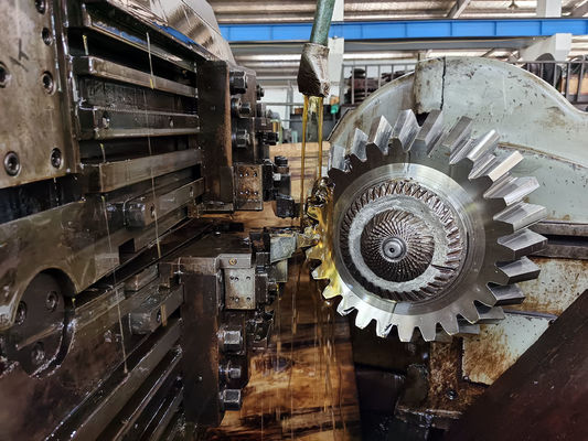 Het Toestel die van SAE 4320 Pignon Recht Konisch Tandwiel van Kegelmaalmachine vormen voor Mijnbouwmateriaal