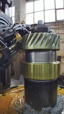 Transmissie dubbelspiraalversnellingsrat Pinion Hobbing Services