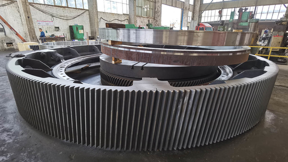 Geassembleerd Groot Ring Gear Wheel Four Segments 260HB 450mm voor Mijnbouw