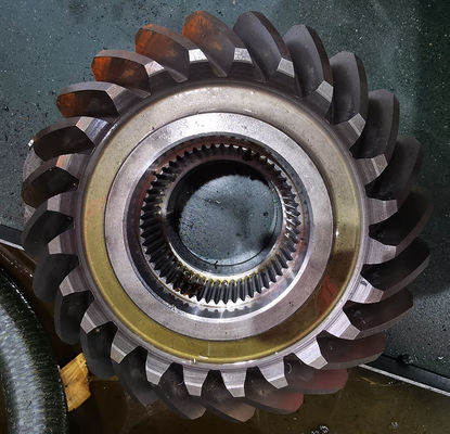 DIN 6 Rang 2,5 van Nauwkeurigheids Spiraalvormige Konische Tandwielen Ashoogteiso 6-7 Rang