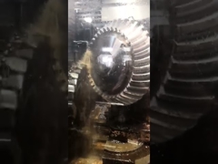 Op maat gemaakt Klingelnberg-type Spiraal Bevel Gear Set Gear Grinding Equidep Gear