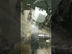 8 Module Eenvoudig helicaal tandwiel ISO 6-7 Helicaal gesneden tandwiel