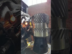 12 Module Eenvoudige spiraalvormige versnellingsbakken 76 tand voor versnellingsbak