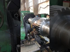 17CrNiMo6 Herringbone dubbele spiraalvormige tandwielen DP 6.35 voor tandwielverminder