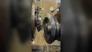 Spiraalvormig kegeltandwiel slijpen na warmtebehandeling